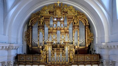 Internationaler Orgelsommer im Fuldaer Dom: Konzerte mit Solistinnen und Solisten aus ganz Europa: Sonntags ab 16.30 Uhr, noch bis 31. August 2025. Foto: Marzena Seidel 